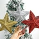thumbnail image 4 of Colgante de árbol de Navidad con forma de Papá Noel, cascabeles, lazos de copos de nieve, bolsas de la suerte con forma de estrella, adornos de alce, colgante para árbol de Navidad de Año Nuevo 2025, 4 of 5