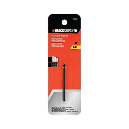 

Black+Decker 16900 Drill Bit 1/8 in Dia 2-1/4 in OAL 1/8 in Dia Shank