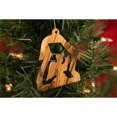thumbnail image 2 of Angel 2D Ornament - Holy Land Olive Wood, 2 of 2