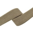 thumbnail image 4 of MOJOGO 1.5 In Wide Suspenders for Men Fashion Casual Solid X Back Adjustable Elastic Strap with 4 Loops for Heavy Duty Brown Free Size, 4 of 5