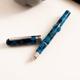 thumbnail image 4 of Conklin Mark Twain Crescent Filler Vintage Blue Fountain Pen - Extra Fine, 4 of 9