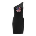 thumbnail image 1 of Vestido de mujer con hombros descubiertos, minivestido de primavera para adolescentes, para fiestas nocturnas, viajes , m M, 1 of 7