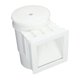 thumbnail image 3 of Skimmer de piscina de boca ancha con rosca interna de 1,5 pulgadas y 9,5 l para montaje en pared, 3 of 14