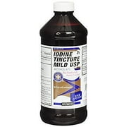 Humco Mild Iodine Tincture First Aid Antiseptic Prevent Infections, 16 oz