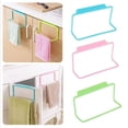 thumbnail image 1 of 3Pcs Over Door Tea Towel Holder Rack Rail Cupboard Hanger Bar Hook for Bathroom Kitchen Home, 1 of 9