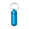 thumbnail image 1 of Boîte à Pilules Étanche Porte-Clés Bouteille de Pilules Conteneur en Alliage d'Aluminium, 1 of 8