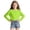 #~Light Green2703, variant on WOYY Girls Long Sleeve Mesh T-Shirt Casual Breathable Crewneck T Shirt Top, Black, Sizes 2-14