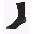 thumbnail image 3 of Hanes Mens FreshIQ X-Temp Crew Socks 12-Pack, 6-12, Black, 3 of 7