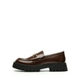 thumbnail image 2 of BURUDANI Women Platform Penny Loafers Slip-On Chunky Heel Casual Business Dress Shoes, 2 of 5