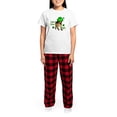thumbnail image 4 of CafePress - Wee Bit Irish White Women's Light Pajamas - Women's Short Sleeve Print T-Shirt and Pants Light Cotton Pajama Set, 4 of 7