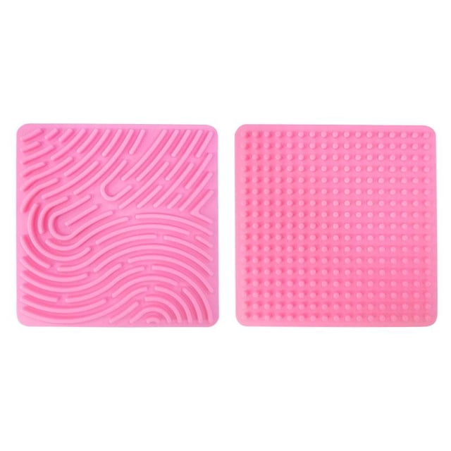 Lipstore Silicone Sensory Activity Board, Fine Motor Skill Learning Toys, Kids Fidget Toy Pink