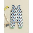 thumbnail image 2 of Bagilaanoe Toddler Baby Girl Boys Summer Jumpsuits Cartoon Print Sleeveless Bodysuits 6M 12M 18M 24M 3T Kids Casual One Piece Romper, 2 of 8