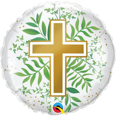 LOONBALLOON Religious Balloons, 18″ ELEGANT CROSS