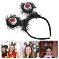 thumbnail image 2 of KAKOWELY Diadema de Halloween con forma de globo ocular, aro para el pelo, pieza para la cabeza de fiesta, diadema decorativa, 2 of 4