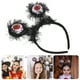 thumbnail image 2 of KAKOWELY Diadema de Halloween con forma de globo ocular, aro para el pelo, pieza para la cabeza de fiesta, diadema decorativa, 2 of 4