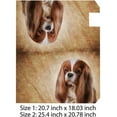 thumbnail image 3 of Coolnut Magnetic Mailbox Cover, Cavalier King Charles Spaniel Portrait Post Mail Box Cover Mail Wraps Cover, Oversize 25.4" L x 20.78" W, 3 of 5