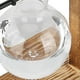 thumbnail image 4 of Innovative Planter Vase with Wooden Stand Transparent Glass Hydroponics Vase Desktop DecorationType A, 4 of 4