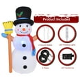 thumbnail image 5 of Furnishing articles,Ft Inflatables Decorations With Decorations Waterproof Decorations With Led 4 Ft Blow Decorations And Ropes Party Ropes Party Lawn Snowman Blow, 5 of 7