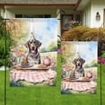 thumbnail image 4 of Happy Mother's Day German Shorthaired Pointer with Sweets and Flowers at a Picnic Garden Flag 12x18in Double Sided GSP Lover Dog Gift Outdoor Decor - 13005, 4 of 5