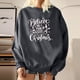 thumbnail image 4 of Sudadera extragrande de lana de manga larga con cuello redondo y estampado navideño para mujer Fridja  ghj987+4407, 4 of 8
