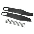 thumbnail image 1 of 1 Pair Motorcycle Swingarm Guard Left Right Dustproof ABS Material Rear Swing Arm Protector Cover Kit Chain Guards Motorcycle Accessories For EXC 125 200 250 300 350 400 450 500, 1 of 8
