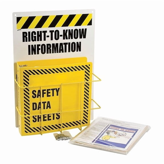 Brady Single Package,20 In. H,14 In. W,English RK419Y-E