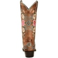 thumbnail image 4 of Macie Bean Women's Rose Garden Western Boot Snip Toe Honey 6 1/2 M  US, 4 of 7