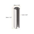 thumbnail image 2 of Unique Bargains Slotted Spring Pin M6 x 40mm 304 Stainless Steel Split Spring Roll Dowel Pins Plain Finish 20Pcs, 2 of 3