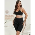 thumbnail image 3 of Athlemo Women'sTummy Control Butt Lifter Shorts High Waisted Shapewear Thigh Slimmer, 3 of 7