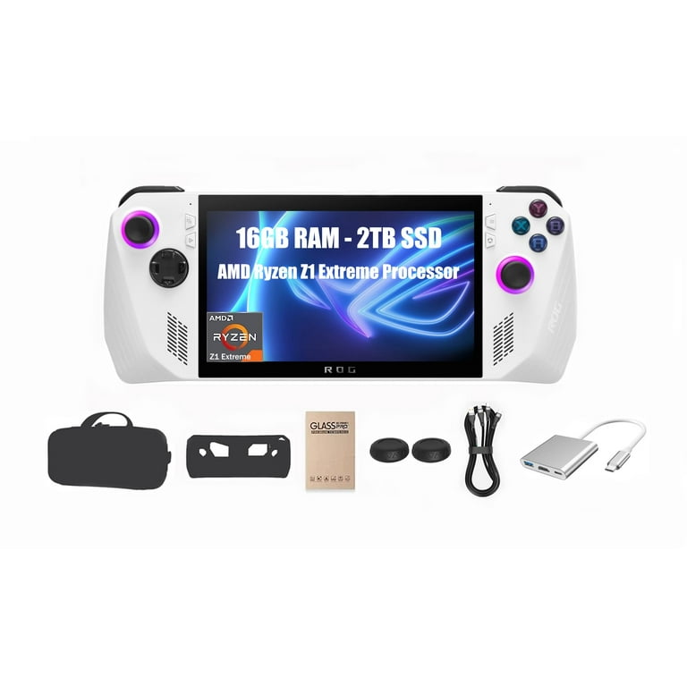 その他 ROG Ally X (2TB) 2024 Asus ROG Ally X RC72LA AMD Z1 Extreme 2TB SSD 24GB DDR5