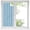 Blue, variant on Grey Leaf Striped Window Privacy Film, Industrial Light Grey Linen Texture White Stripes Frosted Glass Window Clings Static Cling UV Heat Blocking Reusable Door Sticker for Bathroom 17.7 x 39.3 Inch