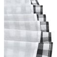thumbnail image 6 of Sunny Fashion Girls Dress Black Gingham Plaid School Student Ruffle Cap Sleeve 5 Years, 6 of 6
