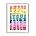 thumbnail image 5 of Stupell Industries Modern Rainbow Abstraction Geometric Block Tiles,16 x 20,Designed by Grace Popp, 5 of 5