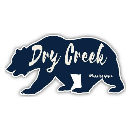 

Dry Creek Mississippi Souvenir 3x1.5-Inch Fridge Magnet Bear Design