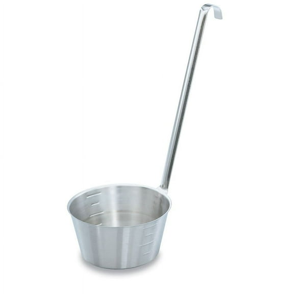 Vollrath 58700 S/S Hooked Handle 1 Quart Graduated Dipper