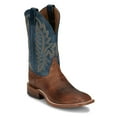 thumbnail image 2 of Justin Boots Mens Poston 11 Inch Embroidered Square Toe Cowboy  Mid Calf Bo, 2 of 5