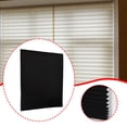 thumbnail image 1 of Cortinas opacas plisadas para ventanas, con elevación inalámbrica, multiusos, de tela no tejida para bloquear el , accesorio de fácil instalación. Negro L, 1 of 8