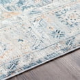 thumbnail image 4 of Surya Laila LAA-2313 120x168" Rectangle Traditional Fabric Rug in Cream/Teal, 4 of 7