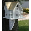 11" Fully Functional Victorian Style Mansion Cottage Birdhouse
