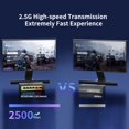 thumbnail image 4 of Sicsolink Conmutador Ethernet 2.5G De 6 Puertos 4 Puertos De 2.5 Gb Con Enlace Ascendente Sfp De 2 X 10 Gb Plug & Play No Administrado Escritorio/Montaje En Pared Diseño De Metal Sin Ventilador Compat, 4 of 8