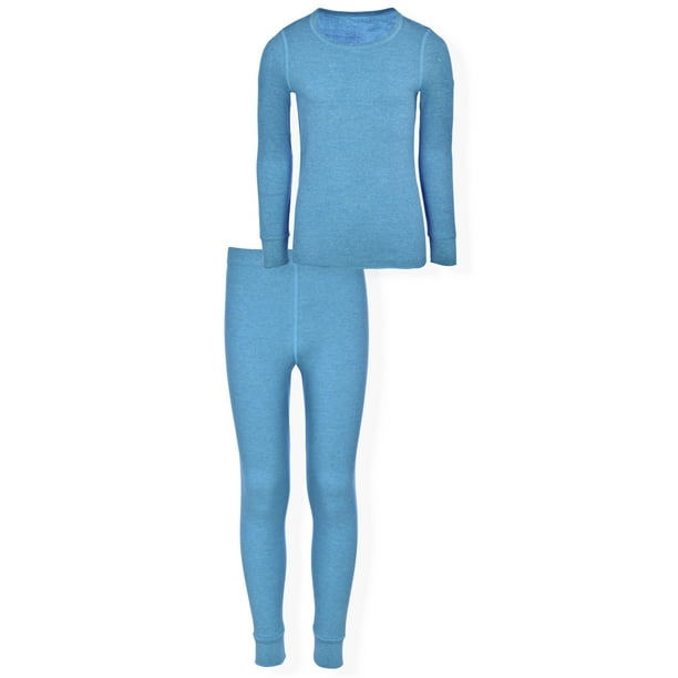 Athletic Works Boys Thermal Waffle Underwear Set
