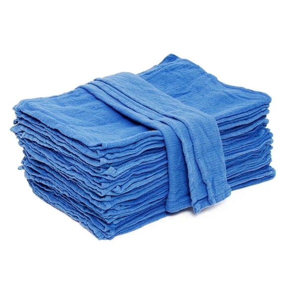 Windows101 Recycled Surgical Huck Towel Dk Blue 22in x 12in - 12 Pack