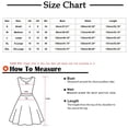 thumbnail image 3 of USSUMA Summer Dresses for Women 2022, Short Sleeves Flowy Dresses For Women Sexy Basic Scoop Neck Strapless Business Club Sundresses Tiered Elastic Dress Dandelion Floral Print, 3 of 8