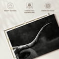 thumbnail image 6 of Elephant Stock Texas Longhorn Cattle Wall Art - Horizontal Canvas Wall Art - Living Room Wall Decor - Animal Canvas - White And Black Decor - 12" x 8", 6 of 8
