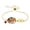 D, variant on Custom Photo Pet Memorial Bracelet, Personalized Engraved Cat Dog Name Gold Plated Adjustable Chain Bracelet, Customized Keepsake Jewelry Gift for Pet Lovers Birthday Anniversary