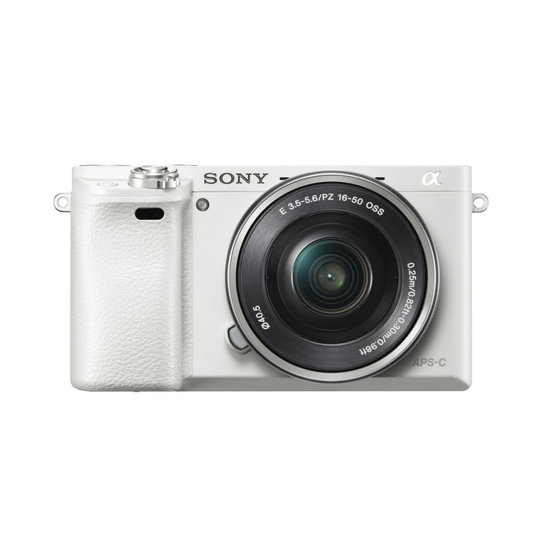 Sony Alpha a6000 Mirrorless Interchangeable-lens Camera w Sony Alpha a6000 Mirrorless Interchangeable-lens Camera w