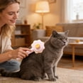 thumbnail image 5 of 2 In 1 Self Cleaning Hair Remover Brush Click Easy Grooming Deshedding For Cats And With All Hair Types, 5 of 5