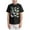 Black, variant on Shirts for Boys Boys' Short Sleeve Crew Neck T-Shirt, Soft, Comfortable, Relaxed Fit (Green,7-8 Years)