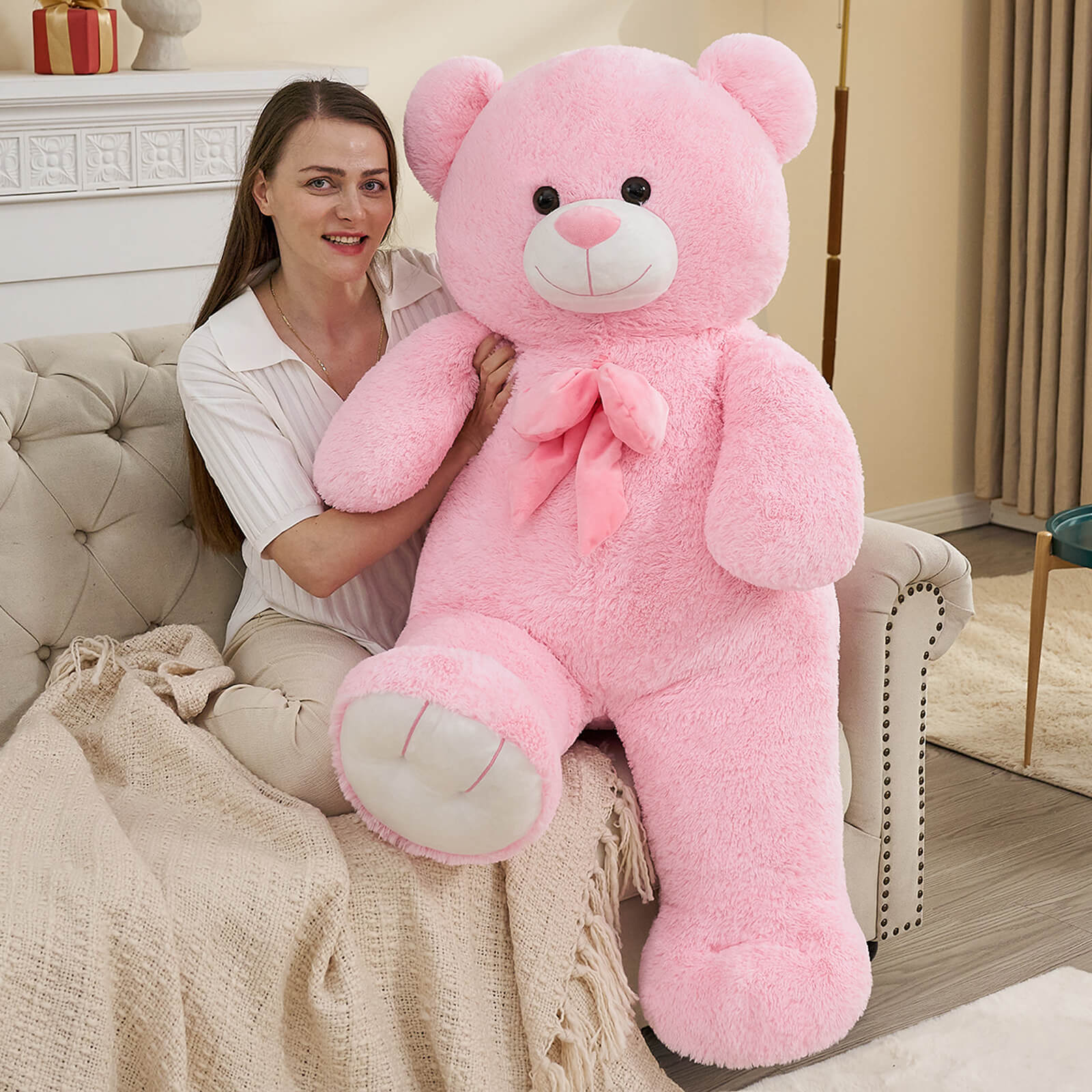 Tezituor 4ft Giant Teddy Bear Plush Toy photo 2