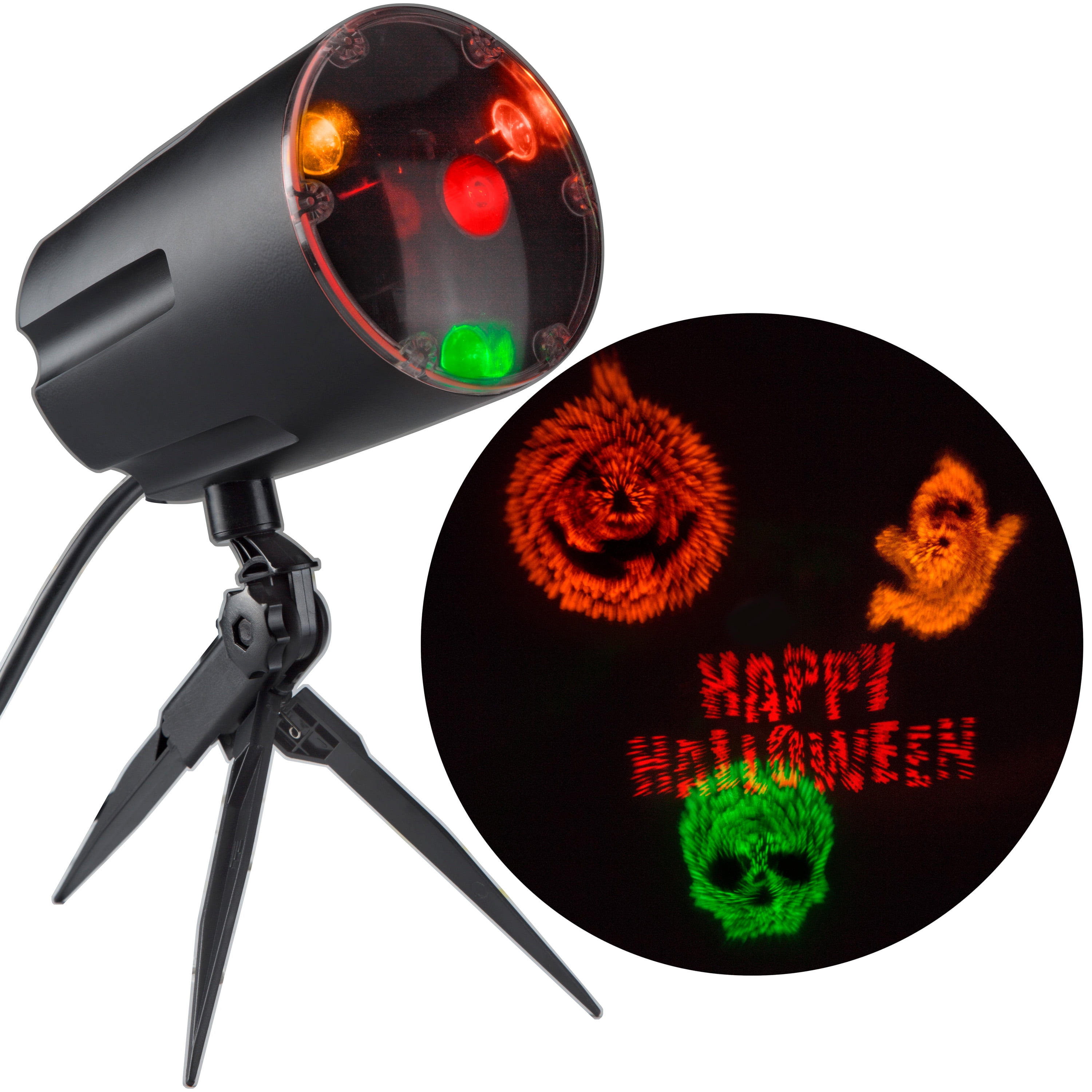 Halloween Lightshow Projection w/Sound Fireworks by Gemmy Industries ...